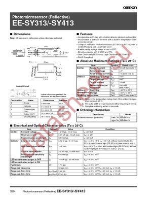 EE-SY313 datasheet  